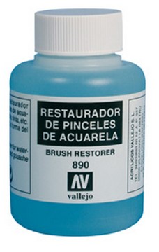 Vallejo Brush Restorer for acrylic colors