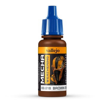 Mecha Color 818 Brown Eng. Soot (Matt) 17 ml