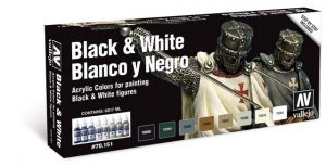 Figure Color Series Set Black & White 8 x 17 ml