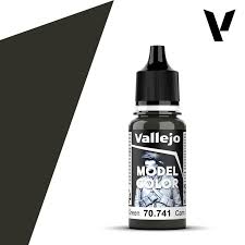 Model Color 741 Cam. Black Green 18 ml