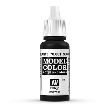 Model Color 861 Gloss Black 18 ml