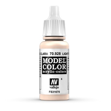 Model Color 928 Light Flesh 18 ml