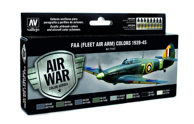 71147 Air War FAA Colors 1939-1945 8 x 17 ml