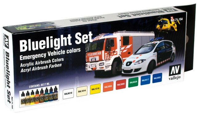71154 Basic Color Series Bluelight Set 8 x 17 ml (100413)