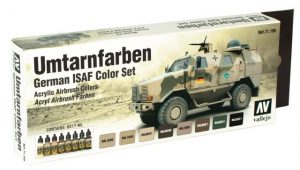 71159 AFV Color Series German ISAF Colors (Umtarnfarben) 8 x 17 ml (100416)
