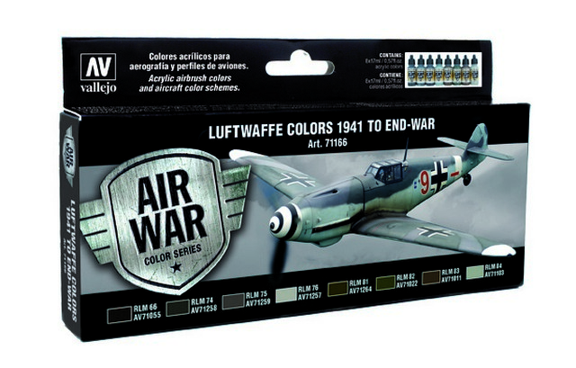 71166 Air War Luftwaffe 1941 to end-war 8 x 17 ml