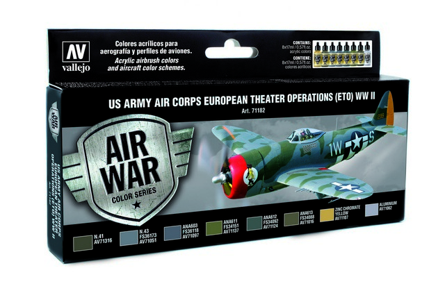 71182 Air War US Army Air Corps ETO WWII 8 x 17 ml