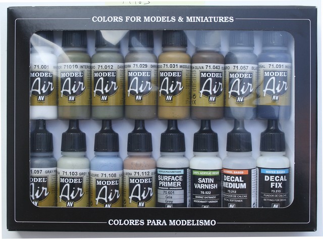 Model Air Set WWII USAAF Aircraft 16 x 17 ml (100515)