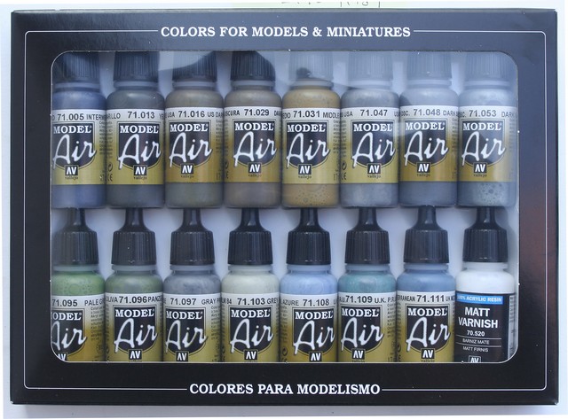 Model Air Set WWII RAF & FAA 16 x 17 ml (100514)