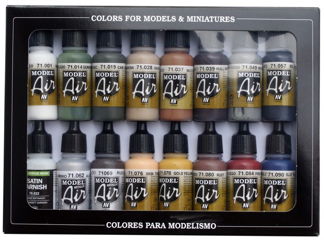 Model Air Set Railway Colors Europe 16 x 17 ml (100511)