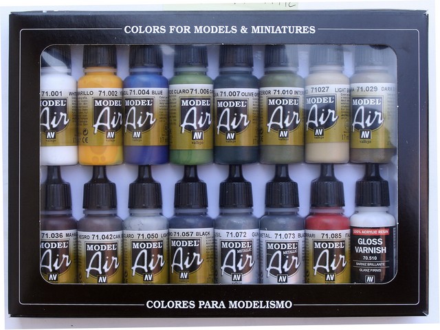 Model Air Set Building Colors 16 x 17 ml (100512)