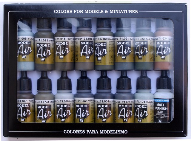 Model Air Set RLM Colors 16 x 17 ml (100508)