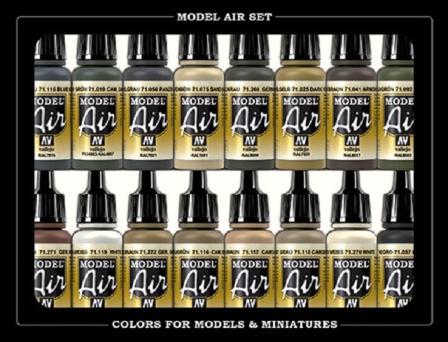 Model Air Set German WWII, Europe & Africa 16 x 17 ml