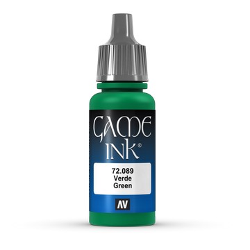Game Color Green  Ink 18 ml