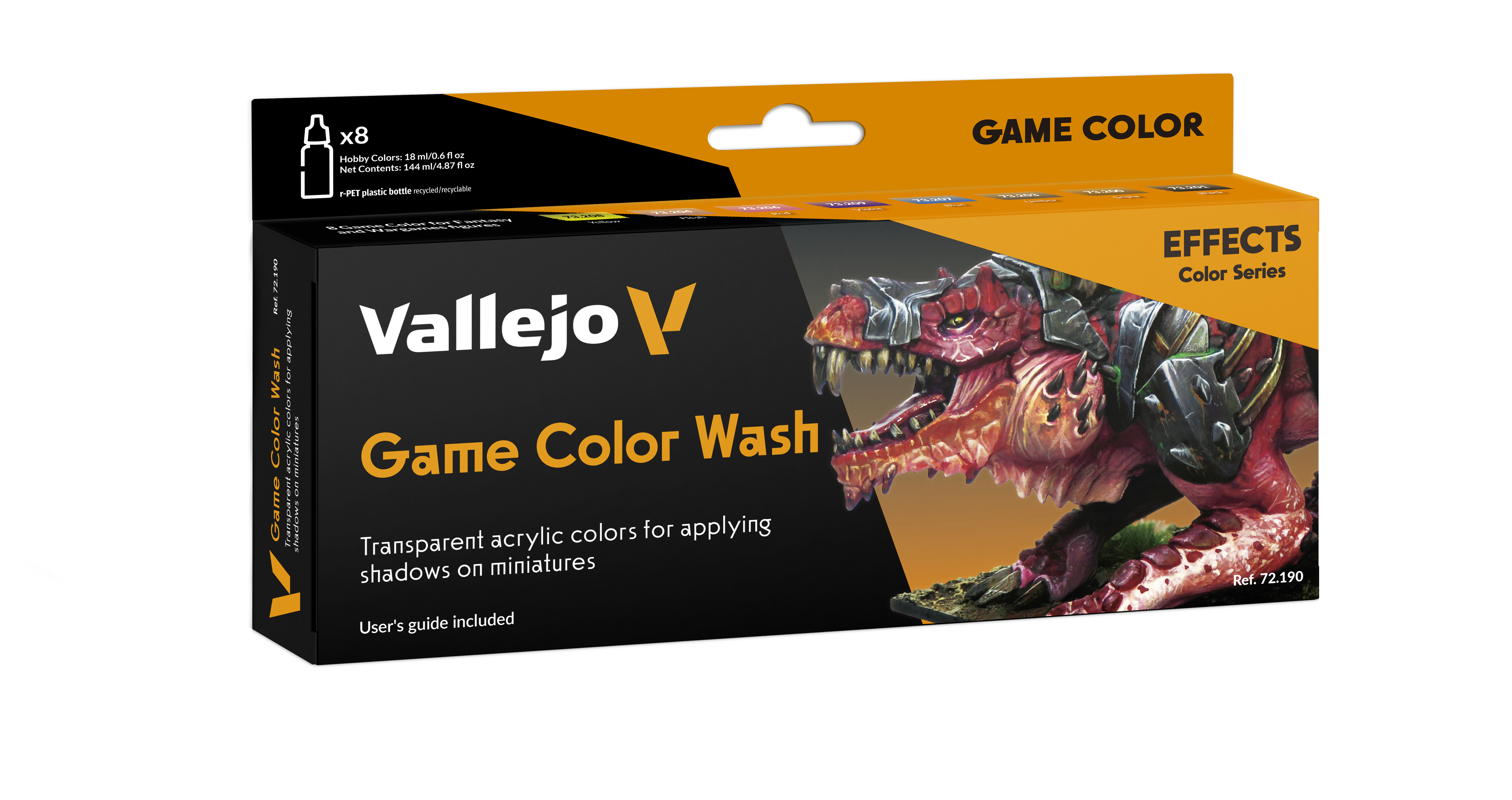Game Color Wash Set 8 x 18 ml