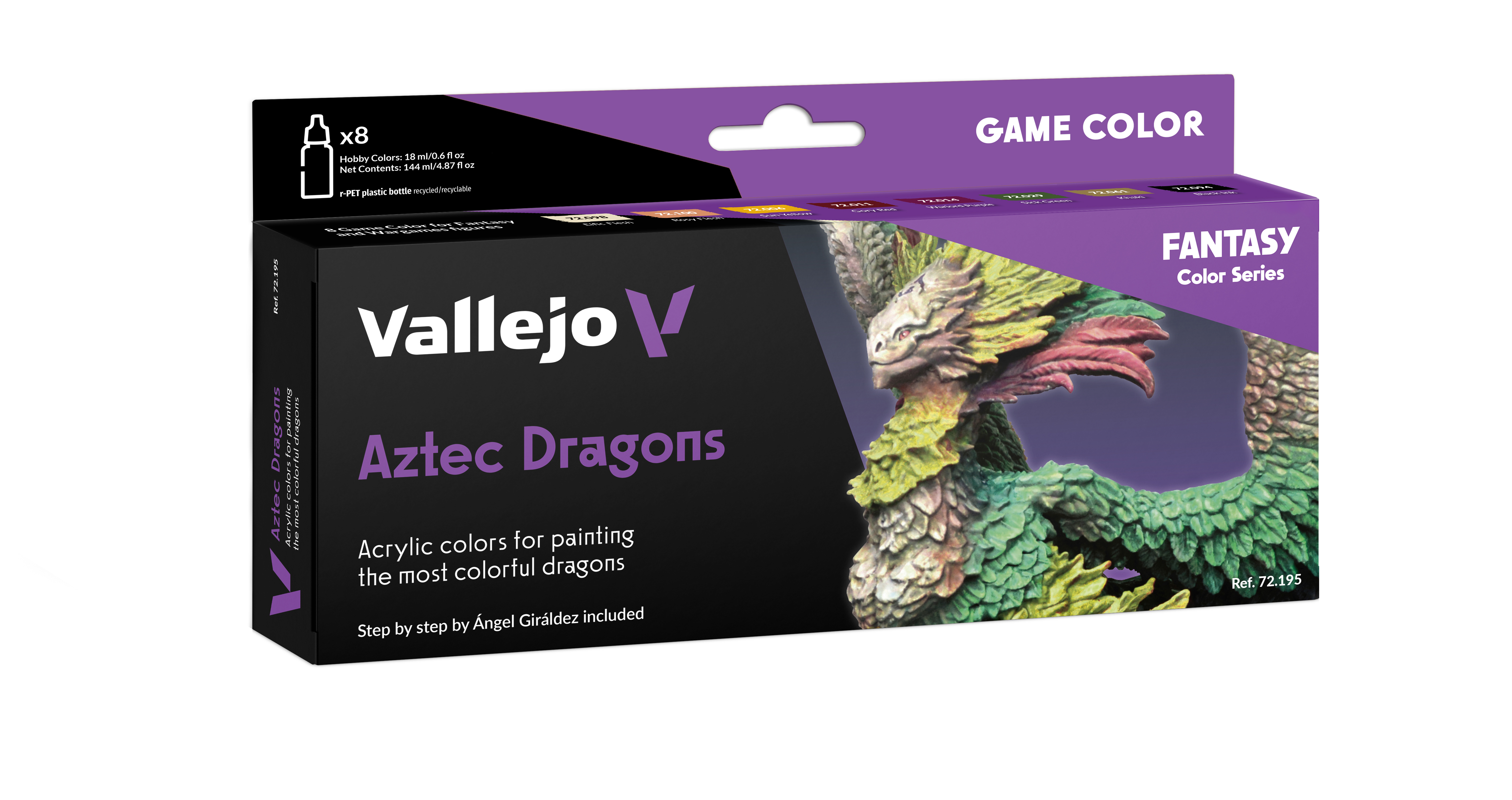 Aztec Dragons Set 8 x 18 ml