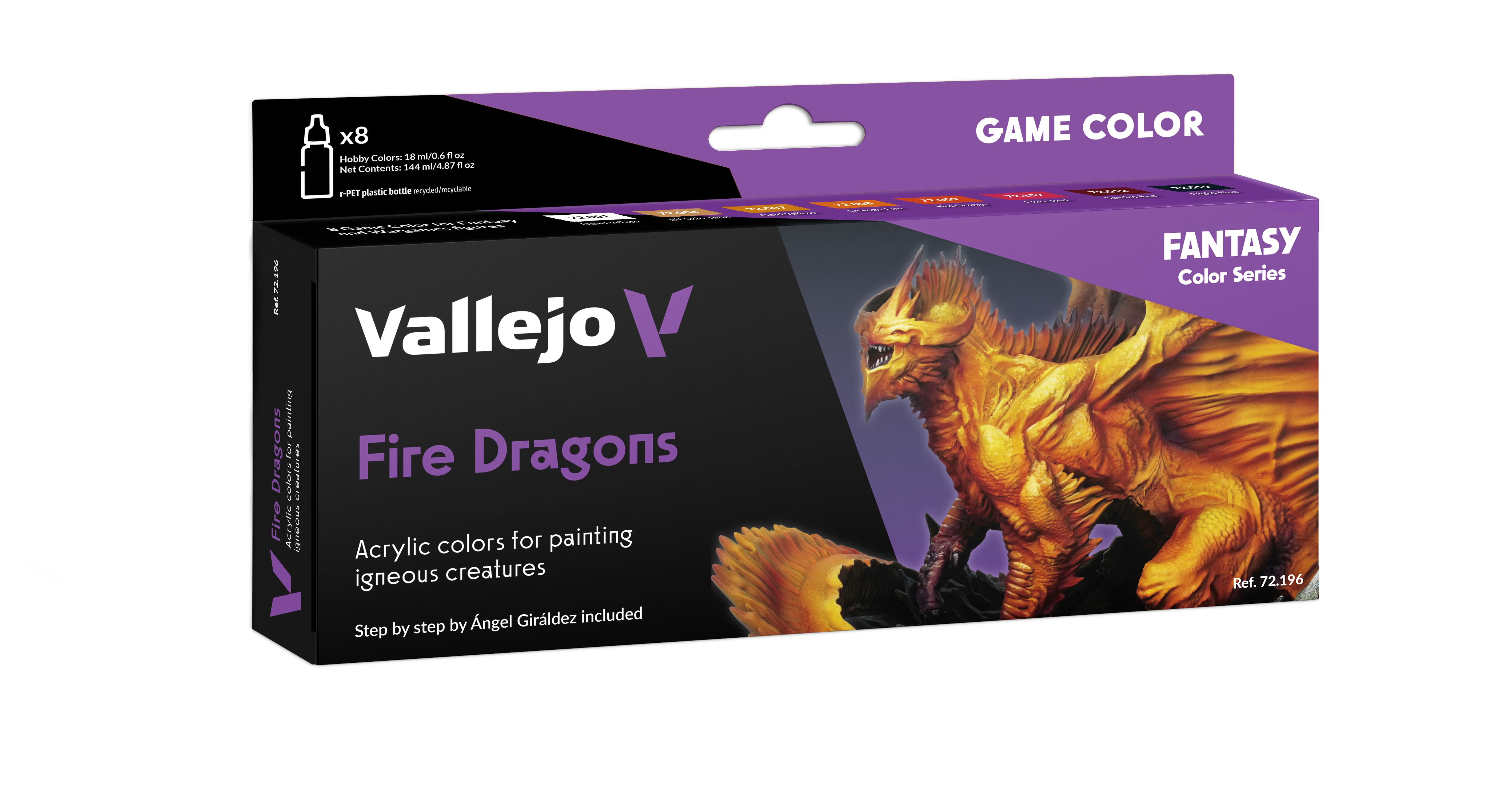 Fire Dragons Set 8 x 18 ml