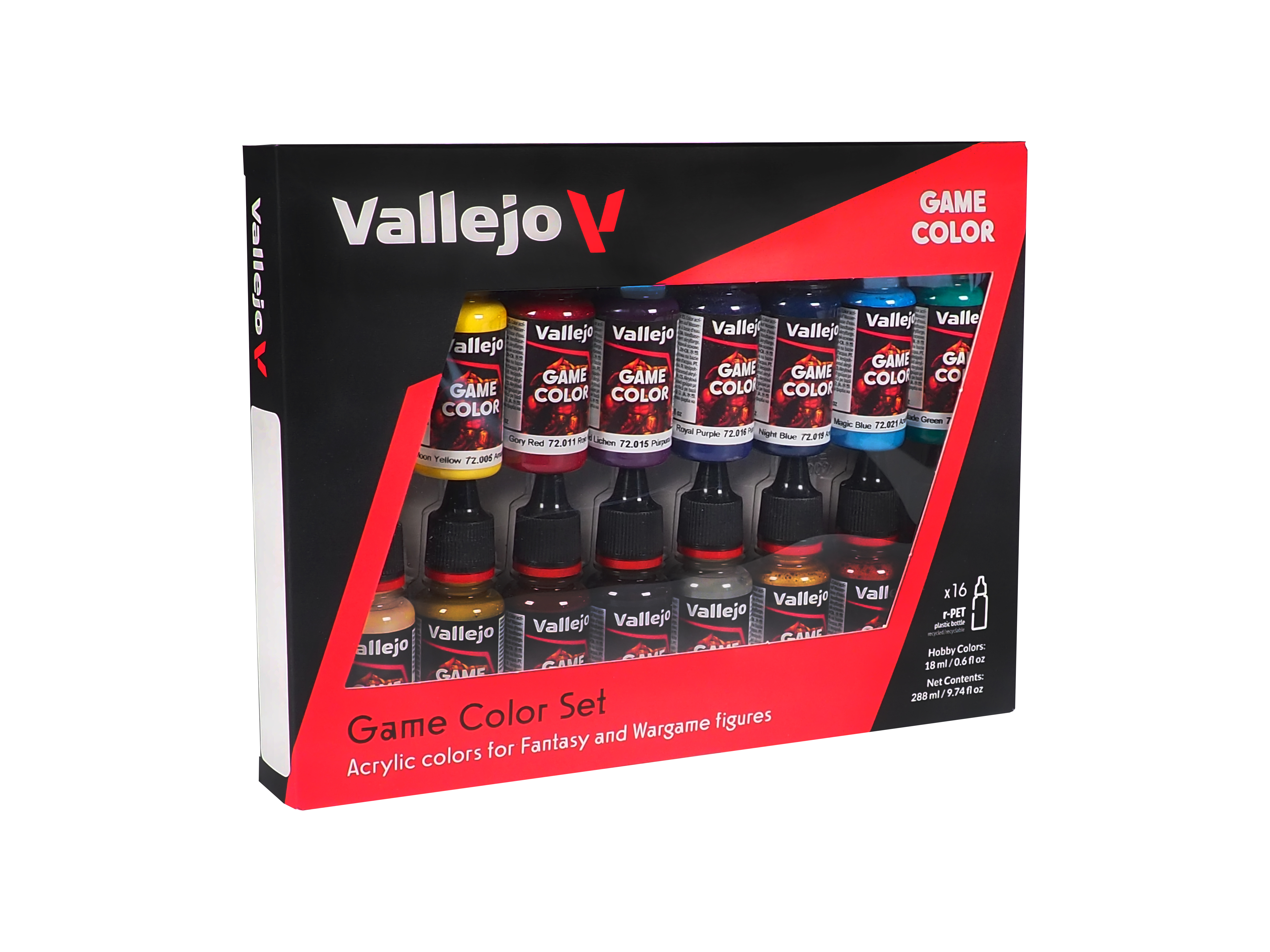 Game Color Set Advanced 16 x 17 ml