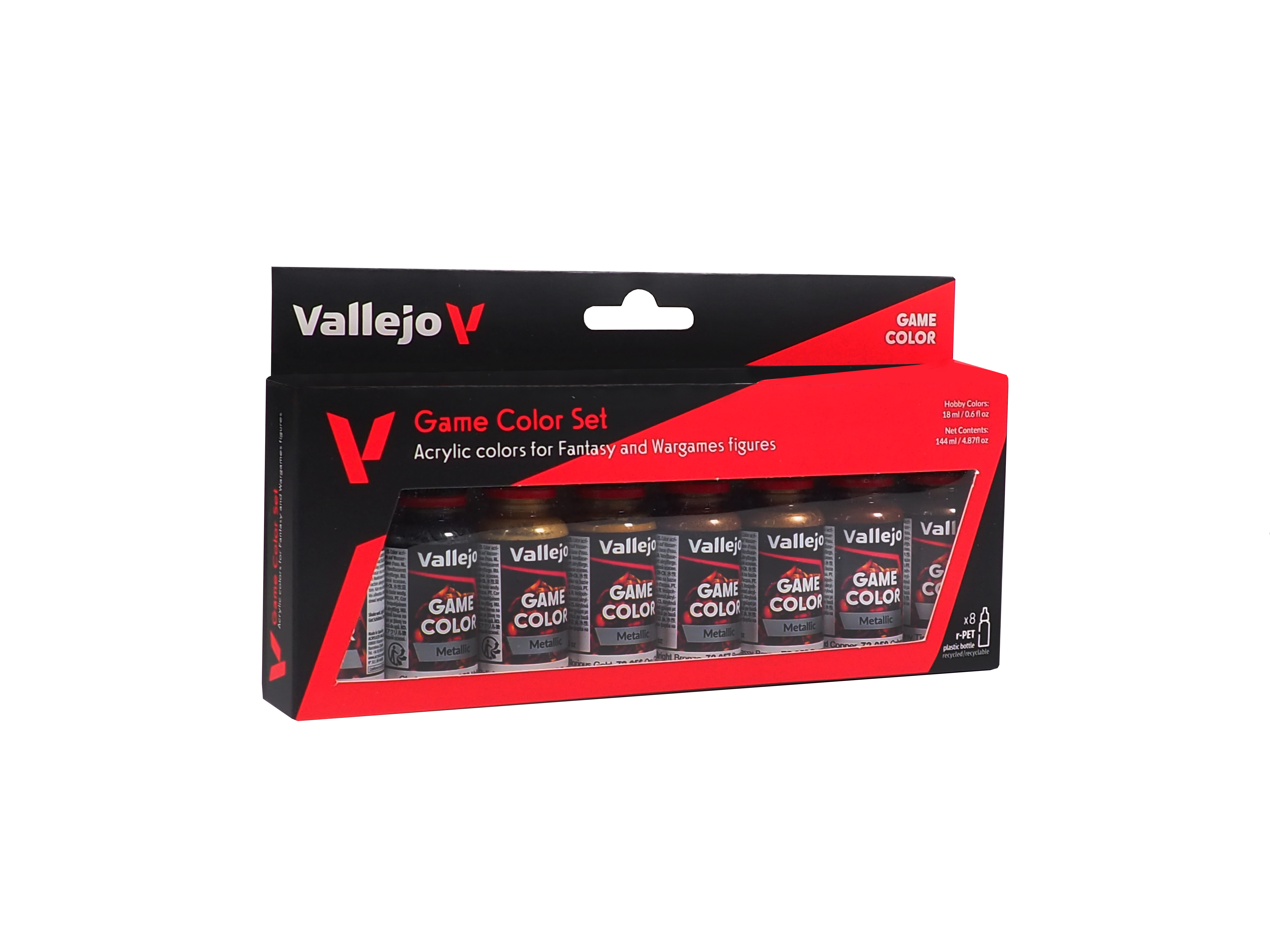 Game Color Set Metallic Colors 8 x 17 ml