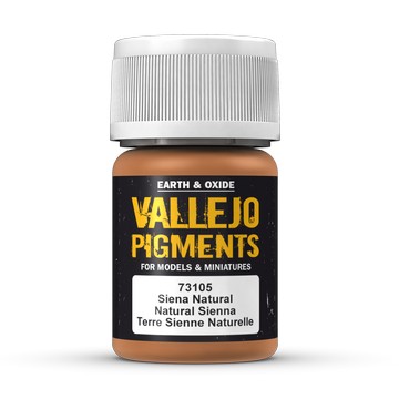 Vallejo Pigments Natural Siena 35 ml