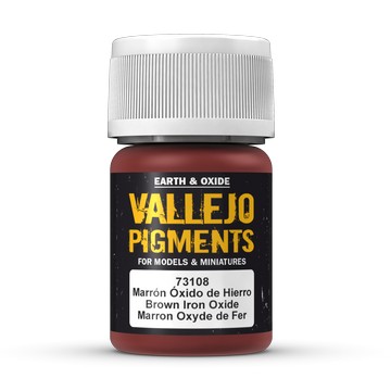 Vallejo Pigments Brown Iron Oxide 35 ml