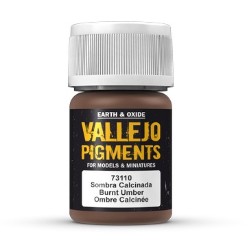 Vallejo Pigments Burnt Umber 35 ml