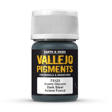 Vallejo Pigments Dark Steel 35 ml