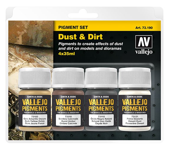 Pigment Set Dust & Dirt 4 x 35 ml