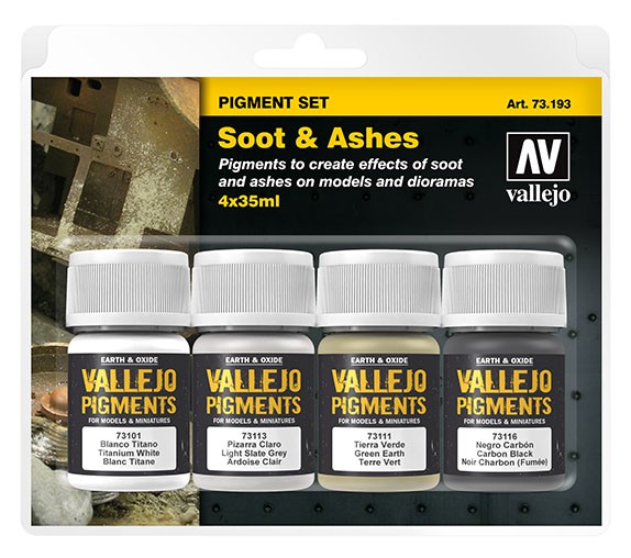 Pigment Set Soot & Ashes 4 x 35 ml