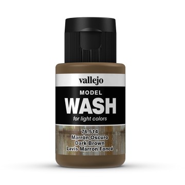Vallejo Model Wash Dark Brown 35 ml