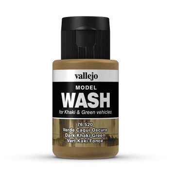 Vallejo Model Wash Dark Khaki Green 35 ml