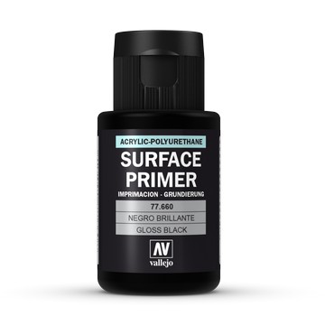 Vallejo Metal Colors Gloss Black Primer 32 ml
