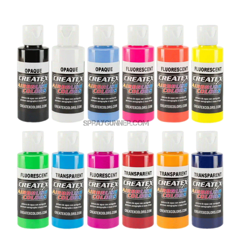 (DG in LQ / UN 1993) Createx Illustration 5085-04 White / Black / 4020 Set 3 x 120 ml
