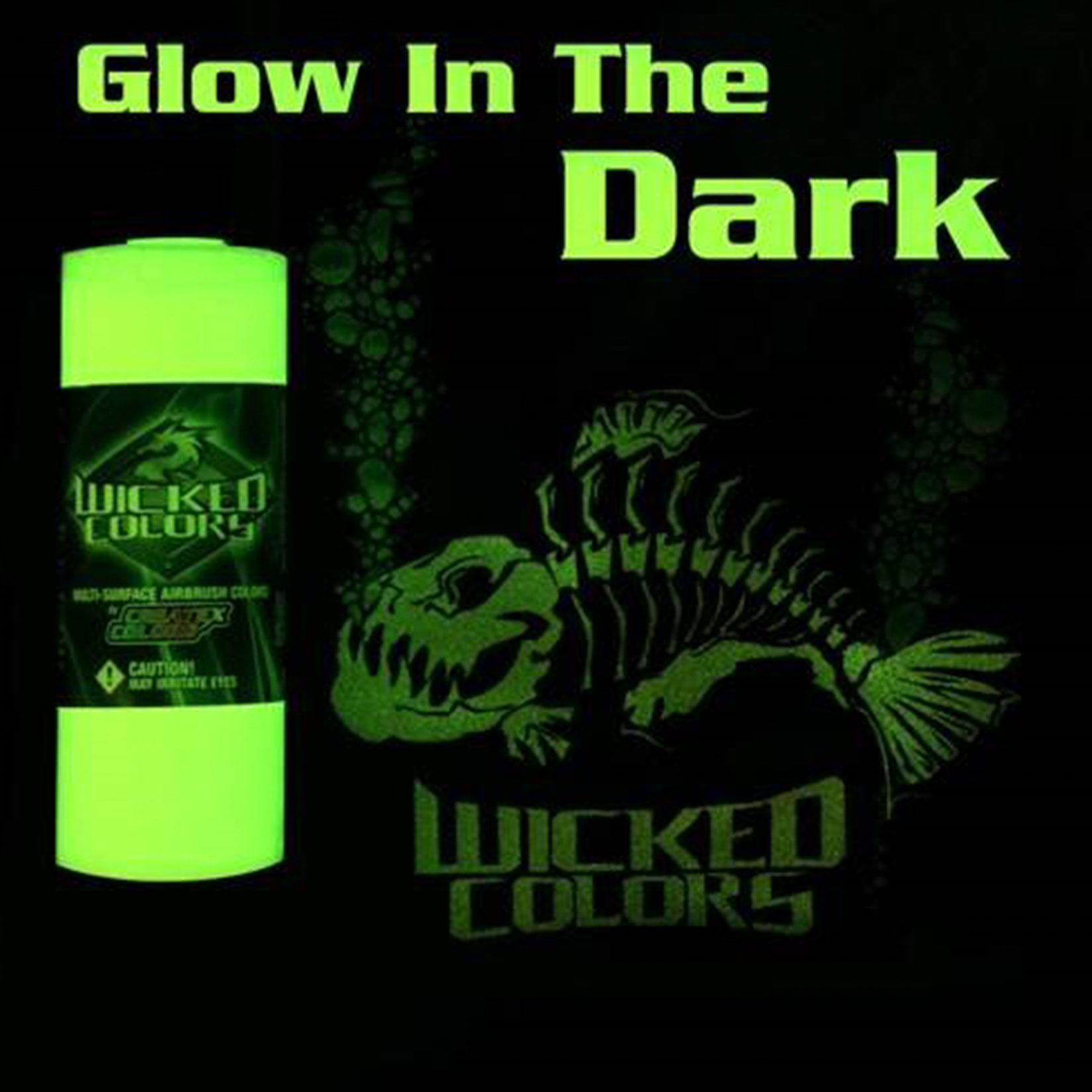 Wicked W212 Transparent Glow in the Dark