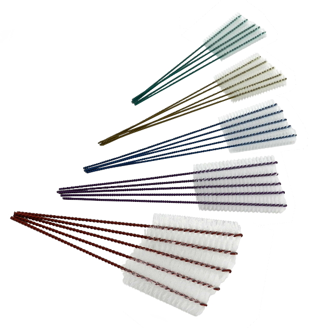 Airbrush Cleaning Brushes mixed á 5